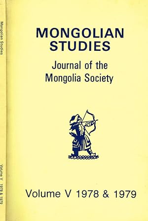 Imagen del vendedor de MONGOLIAN STUDIES vol. V JOURNAL OF THE MONGOLIA SOCIETY a la venta por Biblioteca di Babele