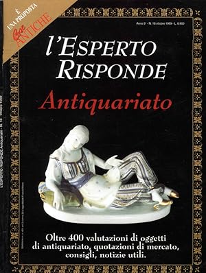 L'ESPERTO RISPONDE-ANTIQUARIATO N.18 DEL 1999