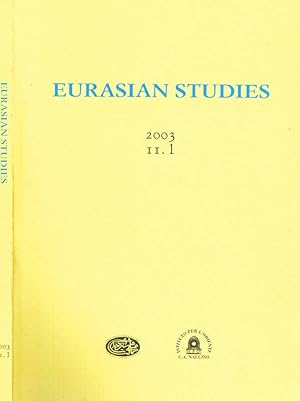 Bild des Verkufers fr EURASIAN STUDIES anno II n.1 zum Verkauf von Biblioteca di Babele