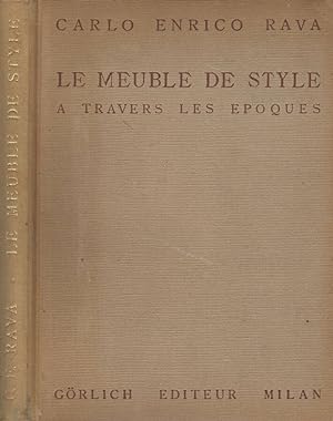 Seller image for Le Mueble De Style A travers les epoques du XIV au XIX siecle for sale by Biblioteca di Babele