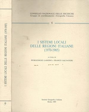 Bild des Verkufers fr I sistemi locali delle regioni italiane (1970 - 1985) zum Verkauf von Biblioteca di Babele