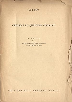Bild des Verkufers fr Virgilio e la questione dinastica zum Verkauf von Biblioteca di Babele