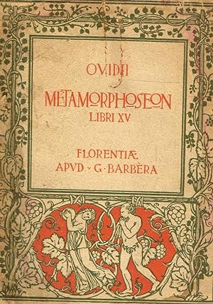 Bild des Verkufers fr METAMORPHOSEON libri XV zum Verkauf von Biblioteca di Babele