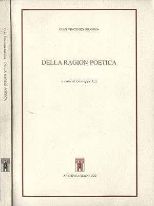 Bild des Verkufers fr Della ragion poetica zum Verkauf von Biblioteca di Babele
