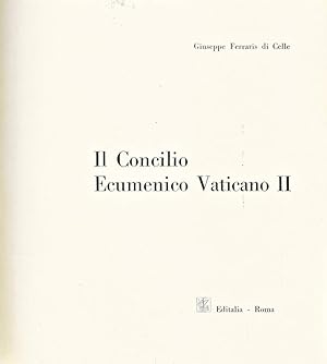 Bild des Verkufers fr Il Concilio Ecumenico Vaticano II zum Verkauf von Biblioteca di Babele