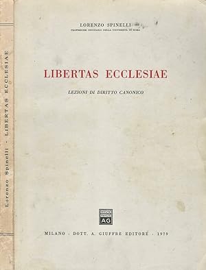 Seller image for Libertas Ecclesiae Lezioni di Diritto Canonico for sale by Biblioteca di Babele