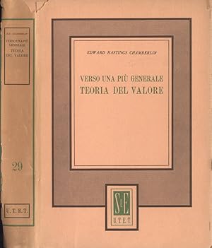 Bild des Verkufers fr Verso una pi generale teoria del valore zum Verkauf von Biblioteca di Babele