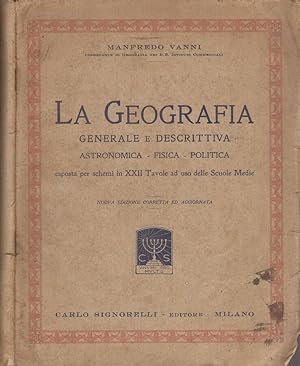 Immagine del venditore per La geografia generale e descrittiva   astronomica - fisica   politica venduto da Biblioteca di Babele