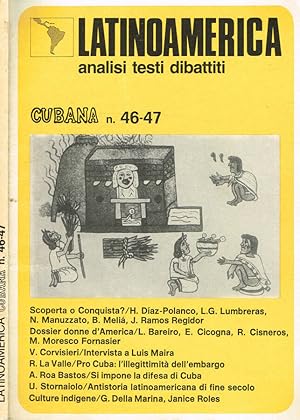 Bild des Verkufers fr LATINOAMERICA. ANALISI TESTI DIBATTITI ANNO XIII N.46-47 CUBANA zum Verkauf von Biblioteca di Babele