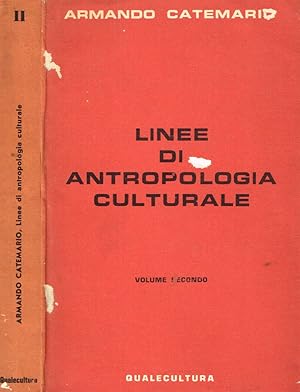 Seller image for LINEE DI ANTROPOLOGIA CULTURALE VOLUME II for sale by Biblioteca di Babele