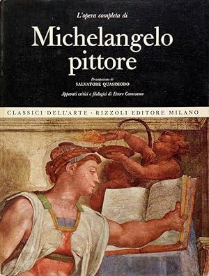 Seller image for L'opera completa di Michelangelo pittore for sale by Biblioteca di Babele
