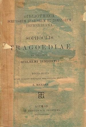 Bild des Verkufers fr TRAGOEDIAE zum Verkauf von Biblioteca di Babele