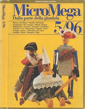 Bild des Verkufers fr MicroMega - Anno 1996 Dalla parte della giustizia zum Verkauf von Biblioteca di Babele