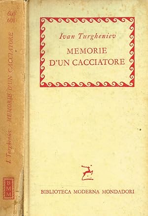 Bild des Verkufers fr MEMORIE D'UN CACCIATORE zum Verkauf von Biblioteca di Babele