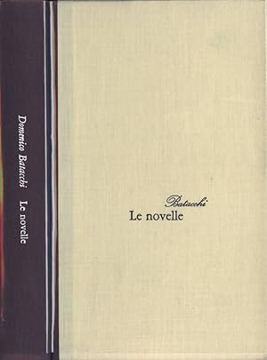 Bild des Verkufers fr Le Novelle zum Verkauf von Biblioteca di Babele
