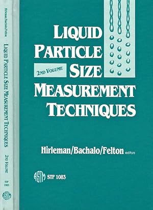 Image du vendeur pour Liquid Particle Size Measurement Techniques Vol. II mis en vente par Biblioteca di Babele