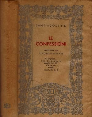 Bild des Verkufers fr Le confessioni zum Verkauf von Biblioteca di Babele