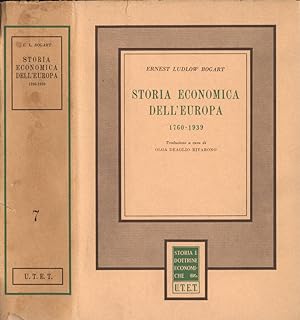 Bild des Verkufers fr Storia dell' economia dell' Europa 1760 - 1939 zum Verkauf von Biblioteca di Babele