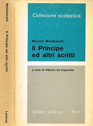 Immagine del venditore per IL PRINCIPE ED ALTRI SCRITTI venduto da Biblioteca di Babele