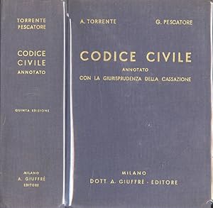 Immagine del venditore per Codice civile Annotato con la giurisprudenza della Cassazione venduto da Biblioteca di Babele