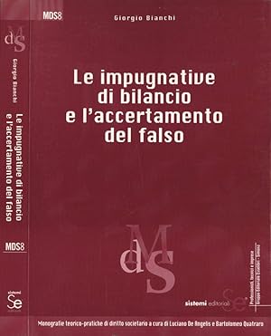 Immagine del venditore per Le impugnative di bilancio e l' accertamento del falso venduto da Biblioteca di Babele