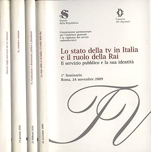 Bild des Verk�ufers f�r I seminari Vol. I - II - III - IV Vol. I: Lo stato della tv in Italia e il ruolo della Rai. Il servizio pubblico e la sua identit� - Vol. II: Tv, societ� e costume. La Rai come rappresentazione e traino della realt� culturale, civileed etica del Paese - Vol. III: Tv, Costituzione e democr zum Verkauf von Biblioteca di Babele