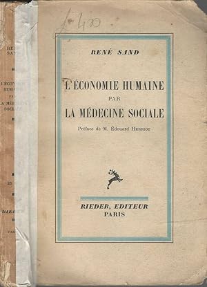 Seller image for L'ECONOMIE HUMAINE PAR LA MEDECINE SOCIALE for sale by Biblioteca di Babele