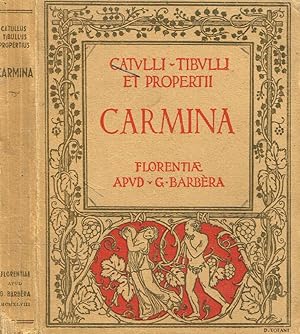 Seller image for CARMINA for sale by Biblioteca di Babele