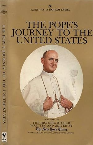 Bild des Verkufers fr The Pope's journey to the United States zum Verkauf von Biblioteca di Babele