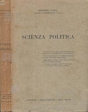 Bild des Verkufers fr Scienza Politica zum Verkauf von Biblioteca di Babele