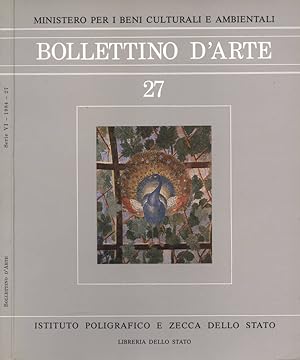 Bild des Verkufers fr Bollettino d'arte n. 27 zum Verkauf von Biblioteca di Babele