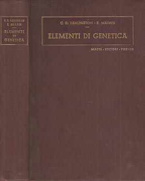 Seller image for Elementi di genetica for sale by Biblioteca di Babele