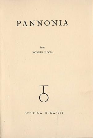 Seller image for Pannonia for sale by Biblioteca di Babele