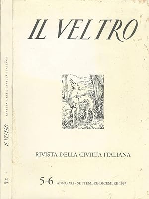 Bild des Verkufers fr Il Veltro Rivista della civilt italiana zum Verkauf von Biblioteca di Babele