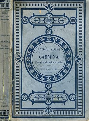 Bild des Verkufers fr CARMINA BUCOLICA, GEORGICA, AENEIS zum Verkauf von Biblioteca di Babele