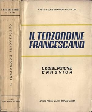 Seller image for Il terzordine francescano Legislazione canonica for sale by Biblioteca di Babele