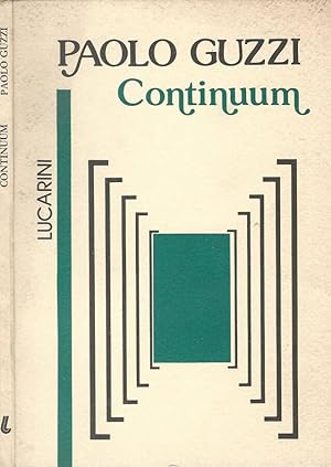 Bild des Verkufers fr Continuum 1983-1984 zum Verkauf von Biblioteca di Babele