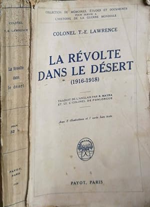 Seller image for LA REVOLTE DANS LE DESERT (1916-1918) for sale by Biblioteca di Babele