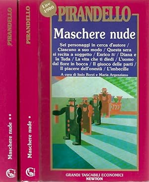 Bild des Verkufers fr Maschere Nude zum Verkauf von Biblioteca di Babele