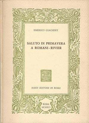 Bild des Verkufers fr Saluto di primavera a Romani-Rivier zum Verkauf von Biblioteca di Babele