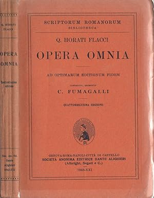 Bild des Verkufers fr Opera omnia Ad optimarum editionum fidem zum Verkauf von Biblioteca di Babele