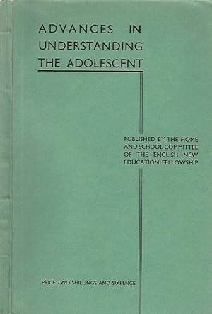 Bild des Verkufers fr Advanced in understanding the adolescent zum Verkauf von Biblioteca di Babele
