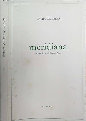 Bild des Verkufers fr MERIDIANA zum Verkauf von Biblioteca di Babele
