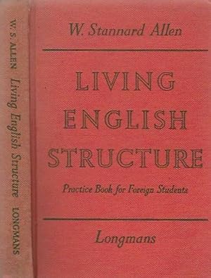 Bild des Verkufers fr Living English Structure Practice Book for Foreign Student zum Verkauf von Biblioteca di Babele