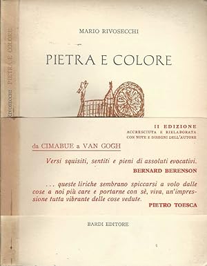 Bild des Verkufers fr Pietra e colore zum Verkauf von Biblioteca di Babele