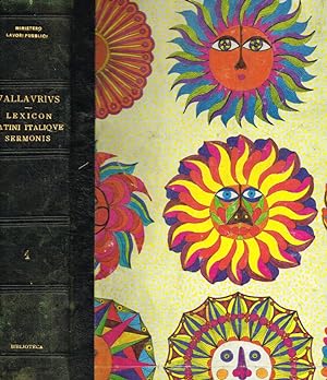 Seller image for Lexicon latini italique sermonis vol.I for sale by Biblioteca di Babele