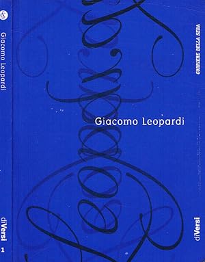 Seller image for Giacomo Leopardi for sale by Biblioteca di Babele