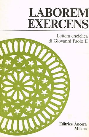 Seller image for Laborem Exercens. Lettera enciclica for sale by Biblioteca di Babele