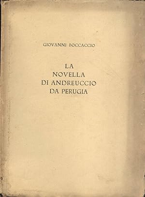 Seller image for La novella di Andreuccio da Perugia for sale by Biblioteca di Babele