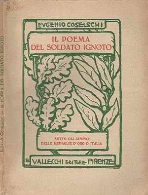 Imagen del vendedor de Il poema del soldato ignoto a la venta por Biblioteca di Babele